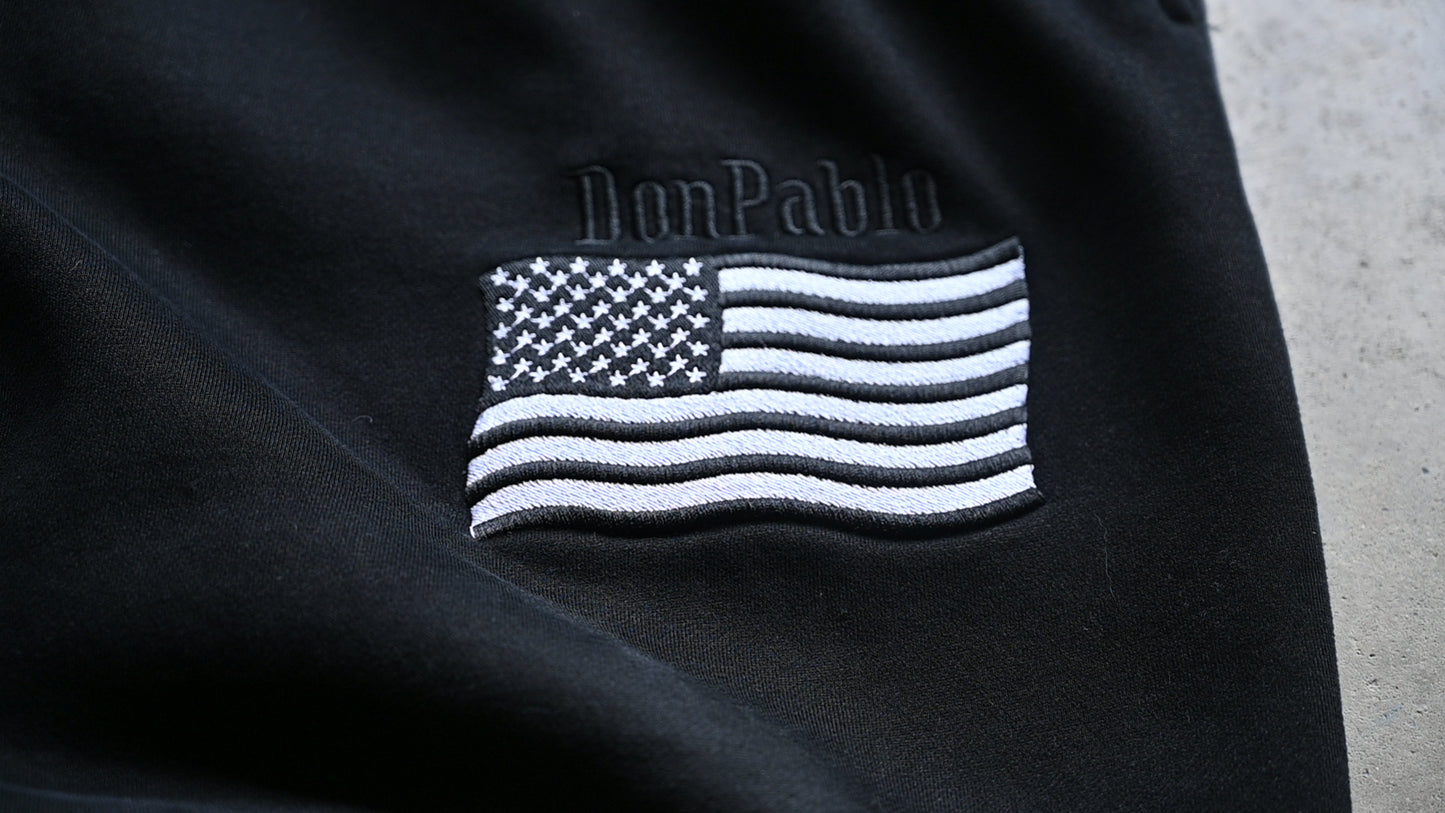 "Patriot" Sweatpants (Black)