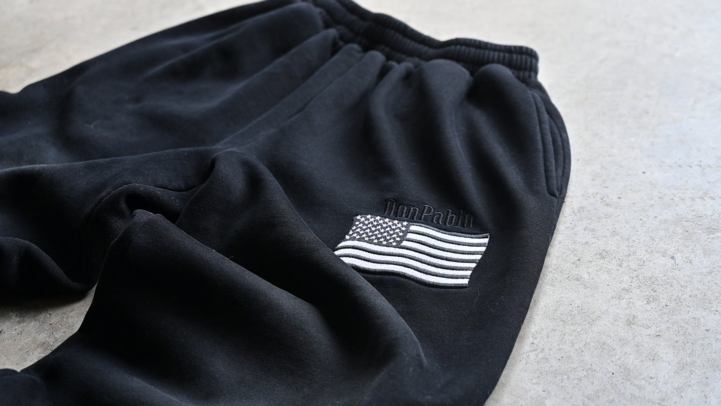 "Patriot" Sweatpants (Black)