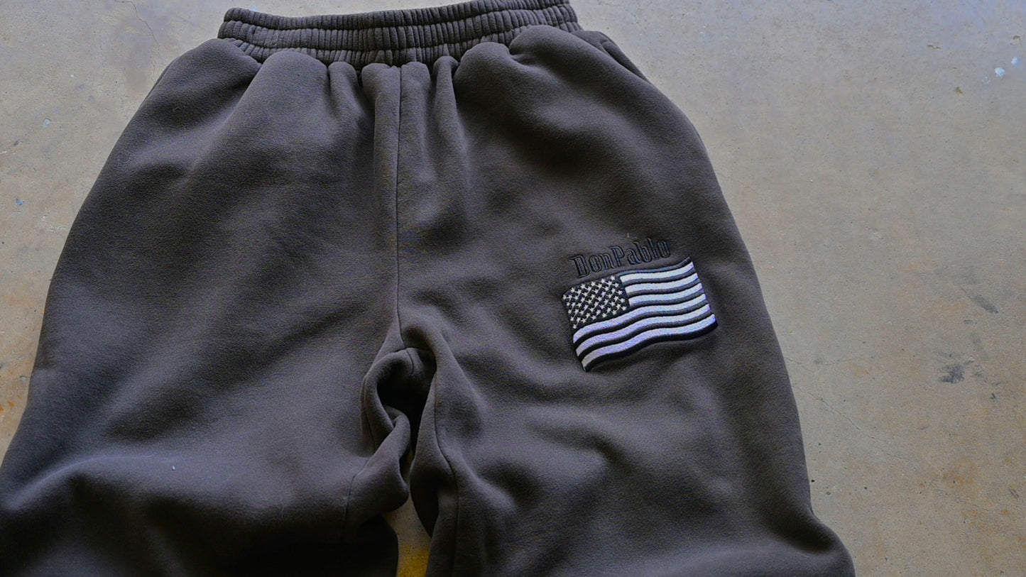 "Patriot" Sweatpants (Dark Grey)