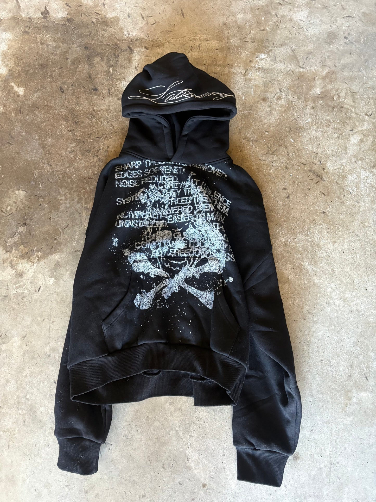 "lobotomy" hoodie