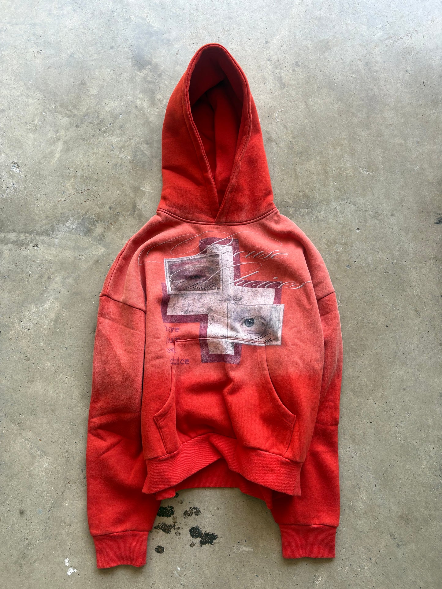 "choices" hoodie