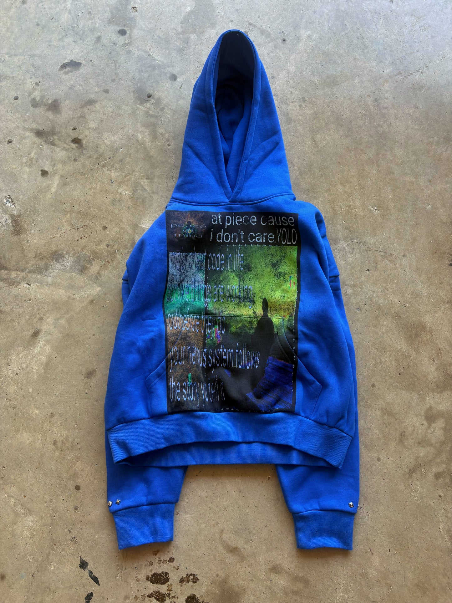 "yolo" hoodie