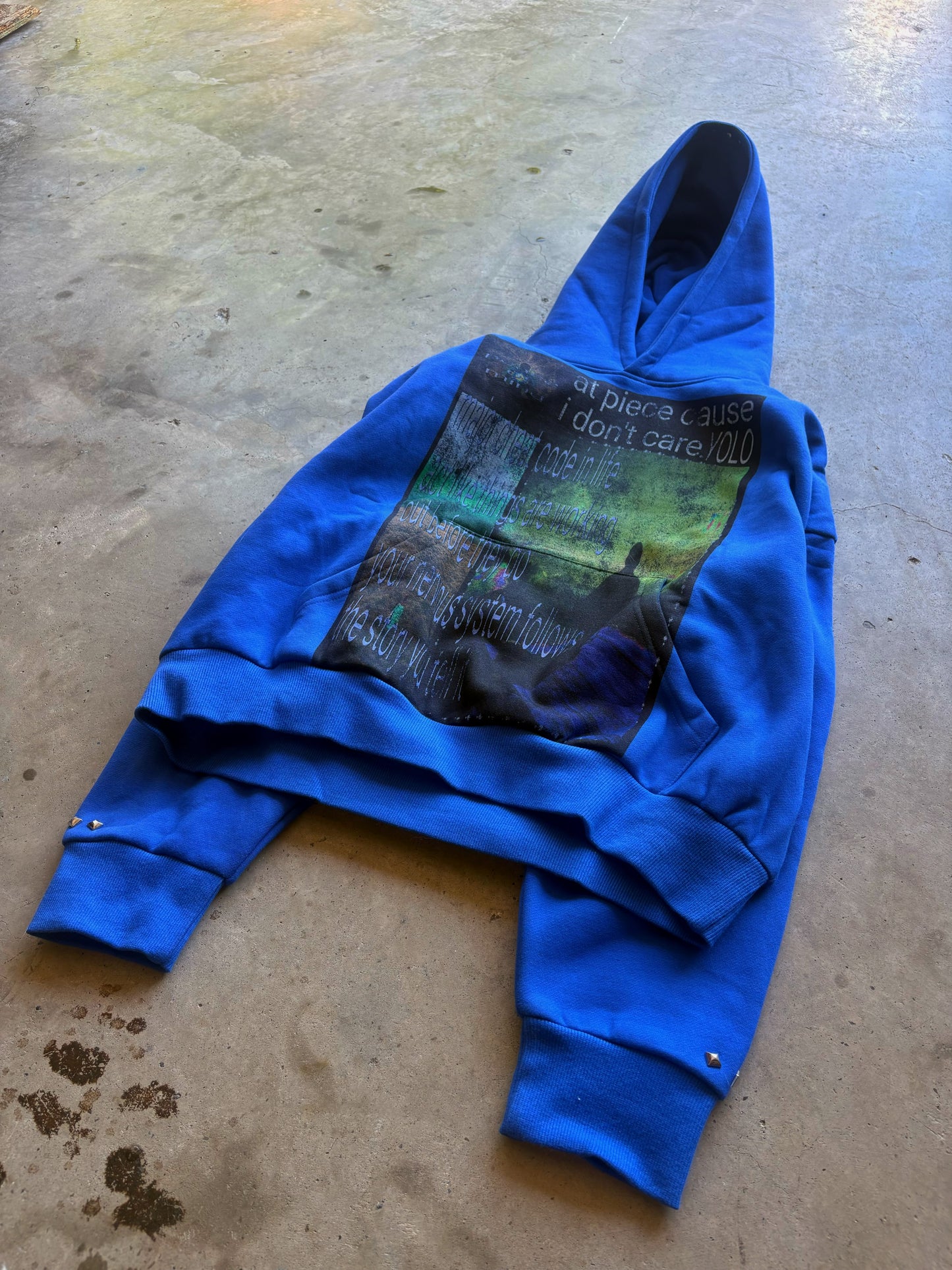 "yolo" hoodie